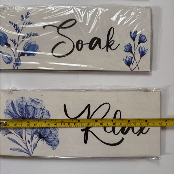 Bath room wall decor. Four piece bathroom set . - Picture 5 of 6